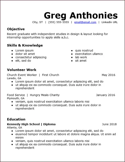 high_school_student_no_experience_resume_template_
